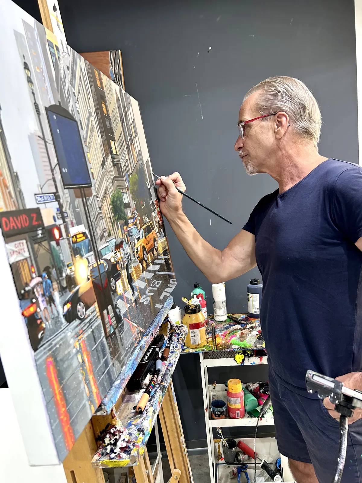 Bei der Entstehung Manhattans