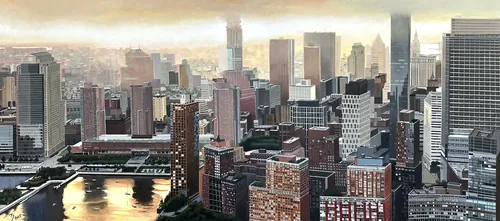 New York im Nebel