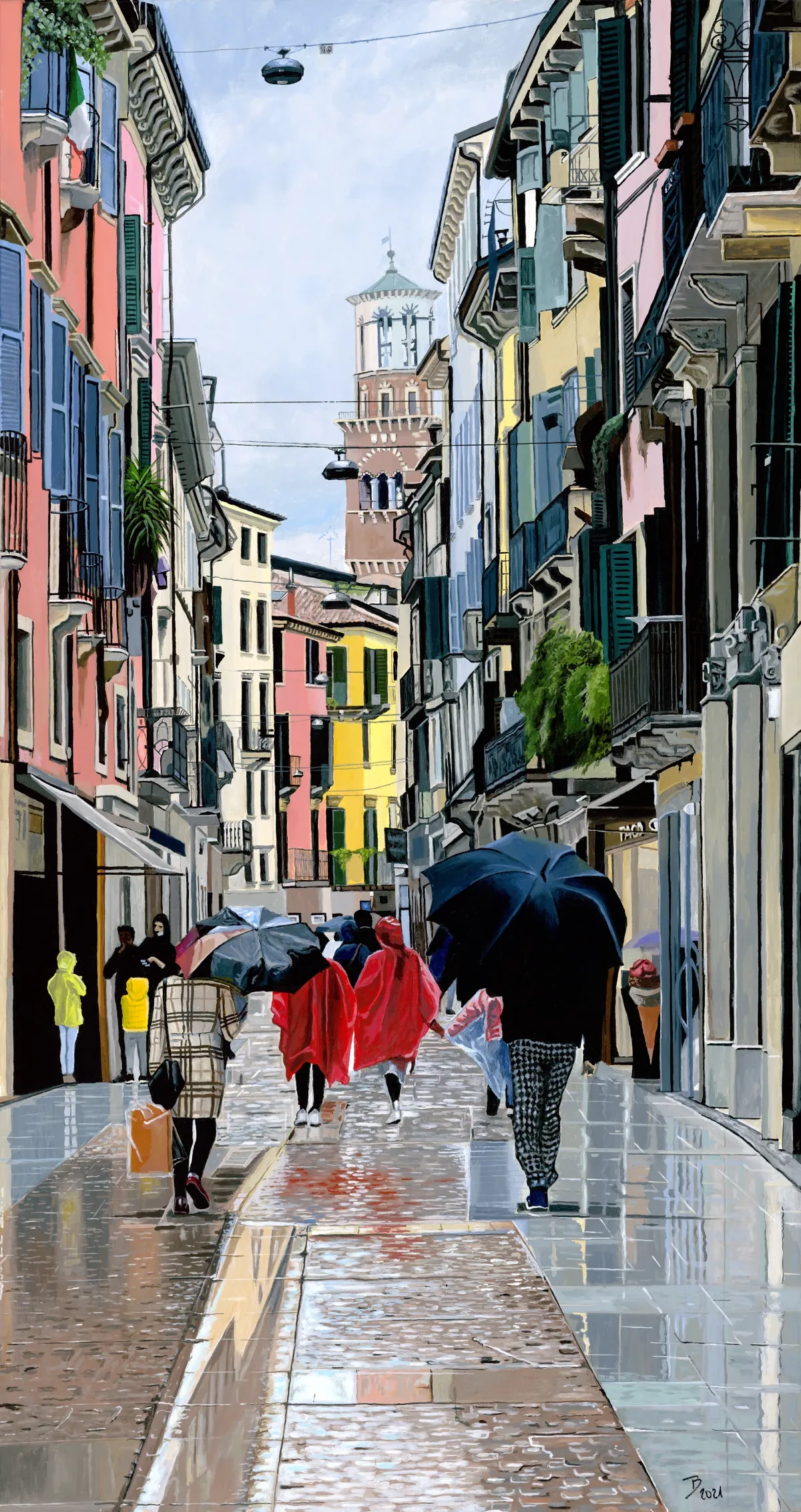 Rainy Verona